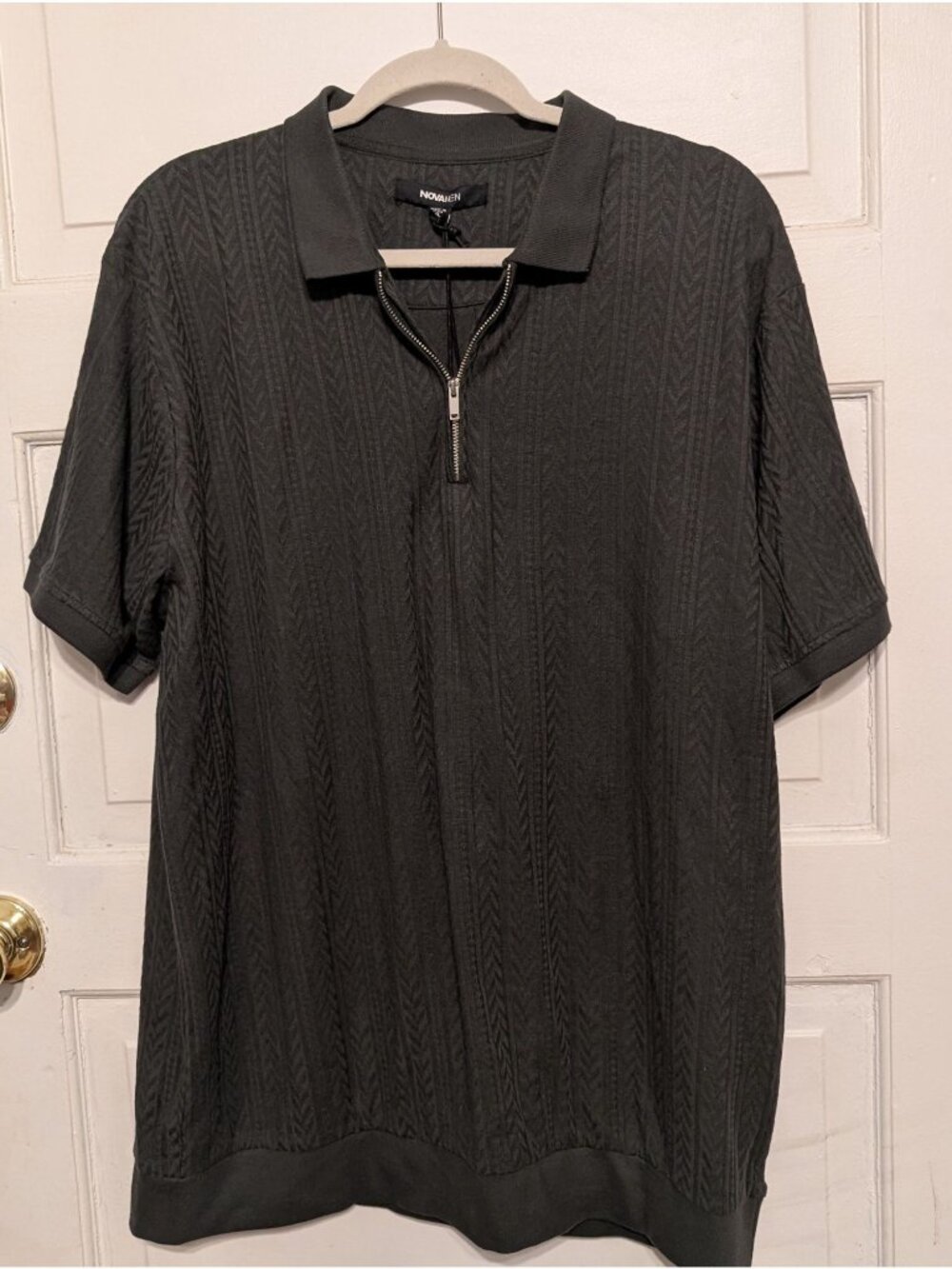 Nova Men Olive Pullover NWT Size XL Casual Preppy